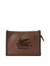 Etro Pochette "arnica" With Pegaso