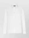 Etro Point Collar Shirt With Long Sleeves In Multi