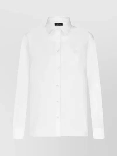 ETRO POINT COLLAR SHIRT WITH LONG SLEEVES