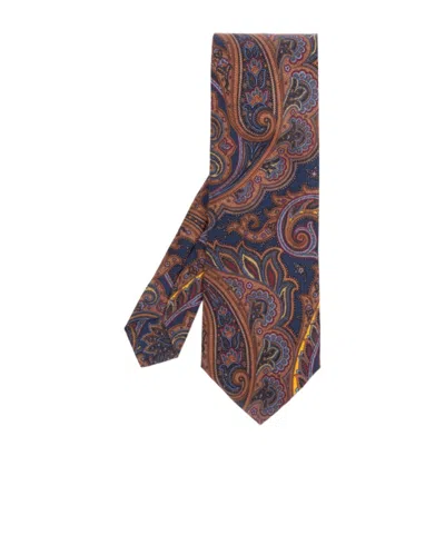 ETRO ETRO PAISLEY PRINTED POINTED-TIP TIE