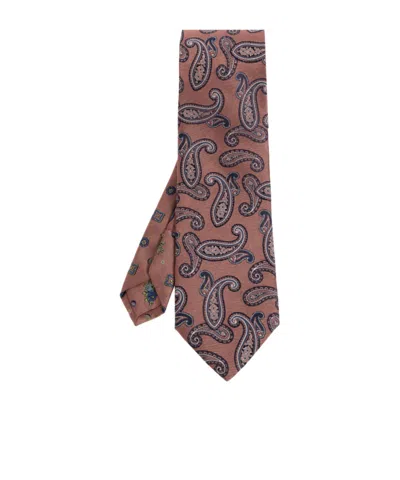 Etro Krawatte Aus Seide Mit Paisley-print In Multi