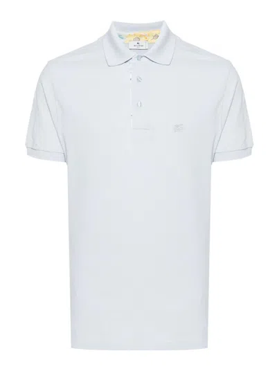 Etro Regular Fit Polo Shirt In White