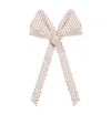 Etro Polka-dot Print Silk Bow Tie In White