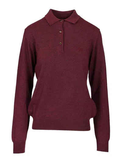 ETRO WOOL POLO SHIRT