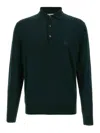 Etro Men Polo Jersey In Blue