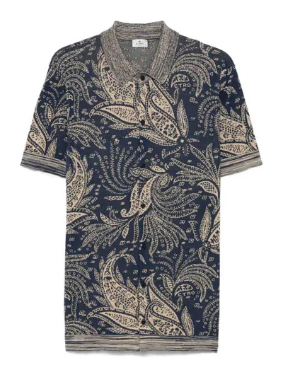 Etro Polo In Multicolour