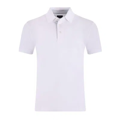 Etro Polo Roma Printed Details In White