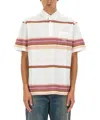 Etro Polo Shirt With Pegasus Embroidery In White