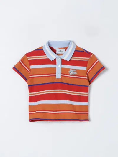 Etro Polo Shirt  Kids In Red