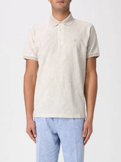 Etro Polo Shirt Men  In White