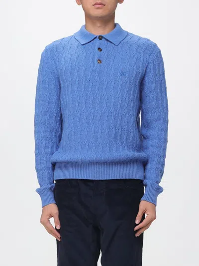 Etro Polo Shirt Men Color Blue