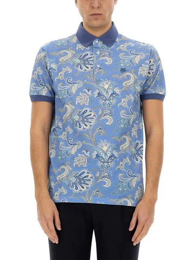 ETRO ETRO POLO SHIRT WITH PRINT