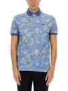 Etro Polo Shirt With Print In Multi