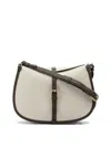 Etro Pony Buckled Crossbody Bag In White