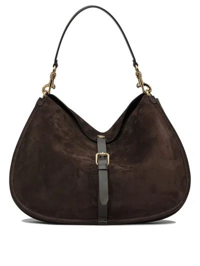 Etro "pony" Large Shoulder Bag In Brown