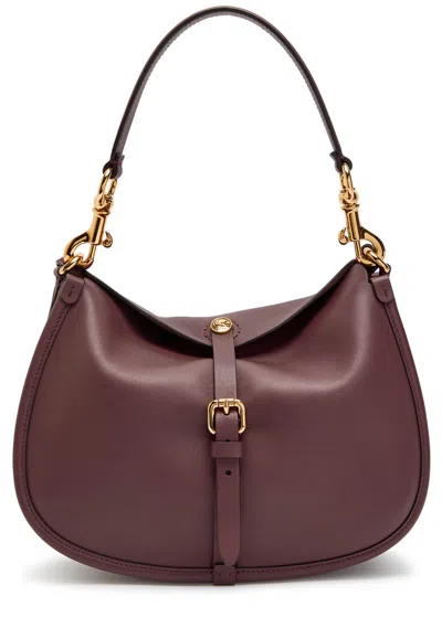 Etro Pony Leather Cross-body Bag In Brown