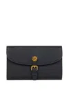 Etro Pony Leather Wallet In Black