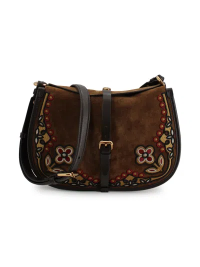 Etro Pony Medium Bag In Brown