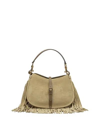 Etro "pony" Medium Handbag In Neutral