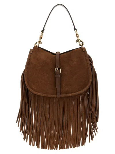 Etro Shoulder Bag Woman Color Beige In Brown
