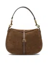 Etro Women Suede Pony Shoulder Bag