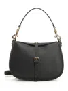 Etro Medium Pony Shoulder Bag In Black
