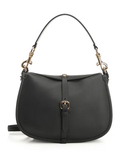 ETRO PONY SHOULDER BAGS BLACK