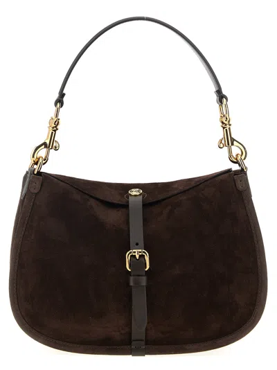 Etro Pony Shoulder Bags Brown