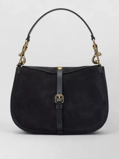 Etro Pony Small Crossbody Bag Gold Hardware In Black
