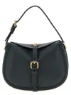 Etro Small Pony Leather Shoulder Bag In Green