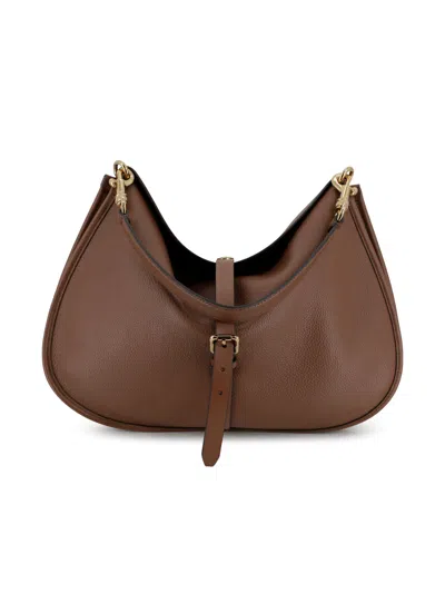 Etro Pony Xl Shoulder Bag In Brown