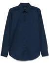 Etro Collared Shirt Button-up Long Sleeves In 蓝色