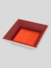 Etro Porcelain Tray In Orange