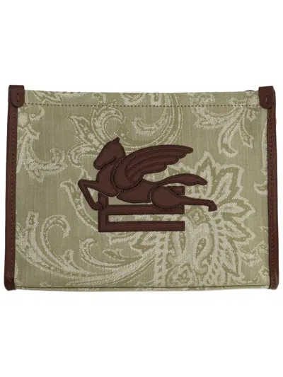 Etro Pouch Arnica In Green