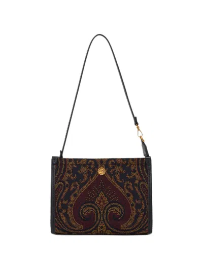 Etro Pouch Paisley In Multicolor