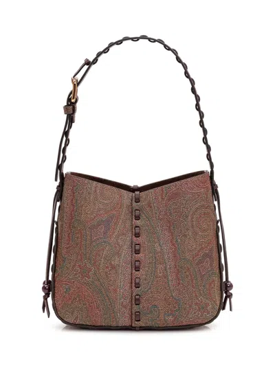 Etro Pouch Slg In Brown