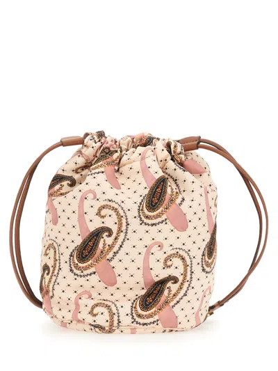 ETRO POUCH WITH PAISLEY PATTERN AND POLKA DOTS