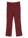 Etro Pressed-crease Trousers In Red