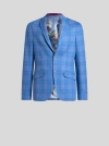 Etro Prince Of Wales-jacquard Blazer