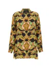 Etro Print Buttoned Shirt In Multi