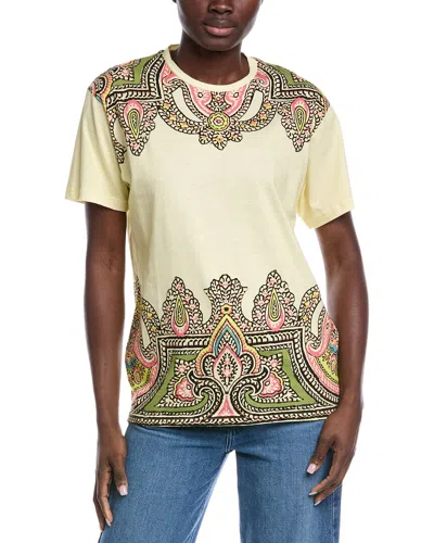 Etro Print T-shirt In Neutral
