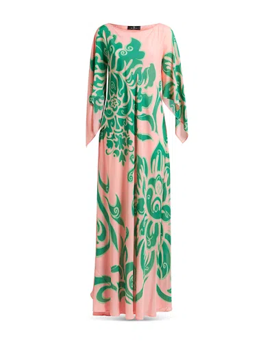Etro Printed Beachwear Cover Up In Print On Pink