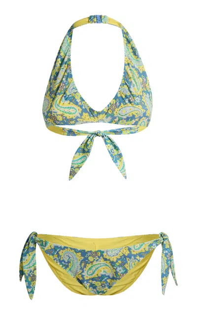Etro Printed Bikini In Multi