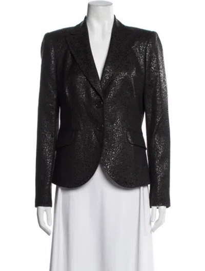 Pre-owned Etro Printed Blazer In Multi