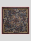 Etro Paisley-print Wool-silk Blend Scarf In Black