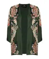 Etro Silk Twill Kesa Regular Fit In Black