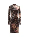 ETRO ETRO PRINTED CHENILLE MIDI DRESS