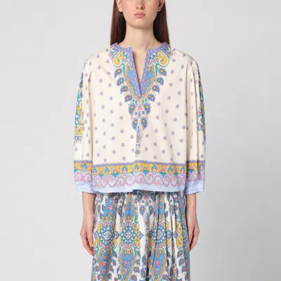 Etro Printed Cotton Blouse