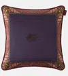 Etro Printed Cotton Cushion In Multi