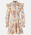 Etro Printed Cotton Midi Dress